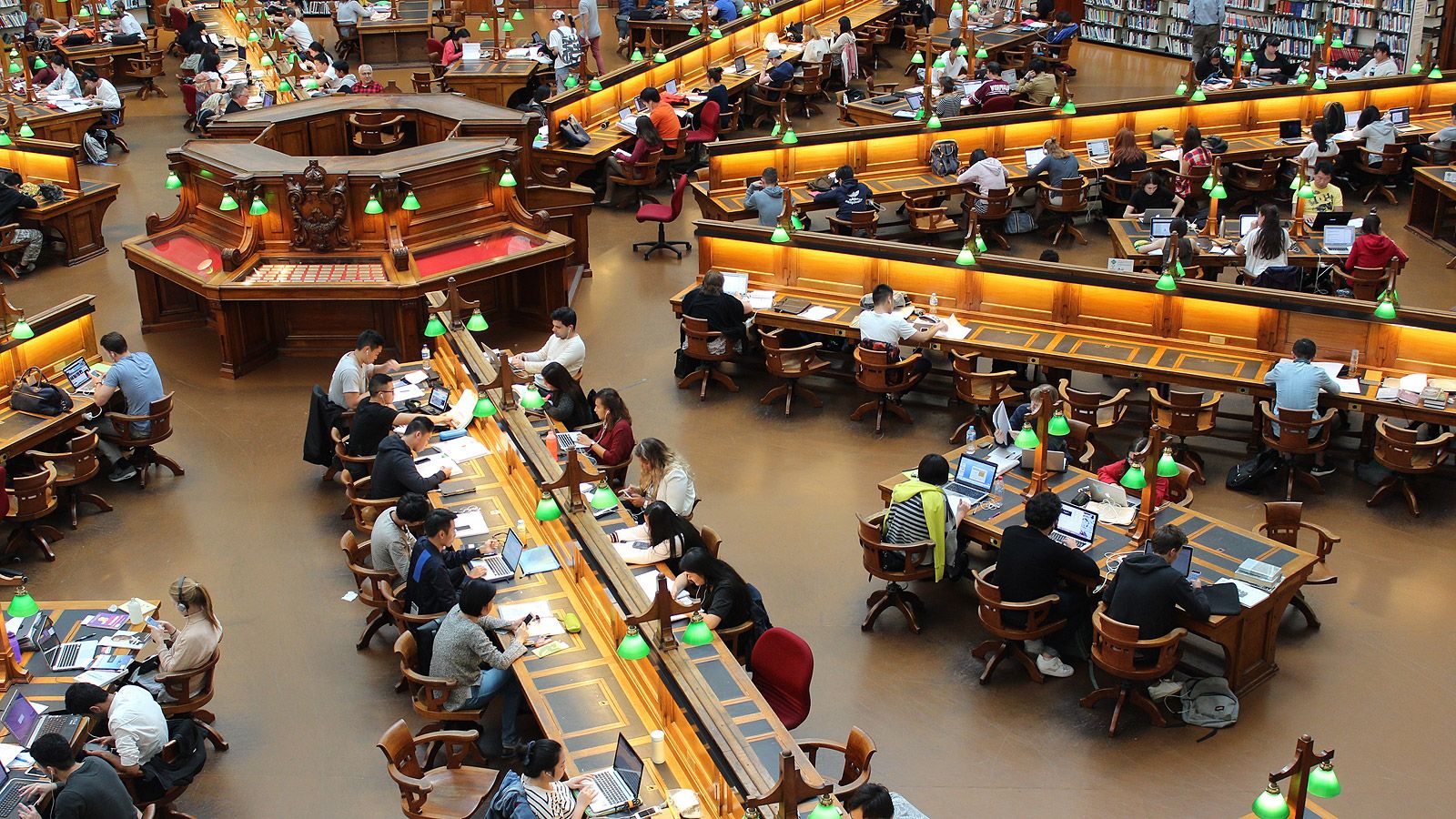 Library High Angle Photro